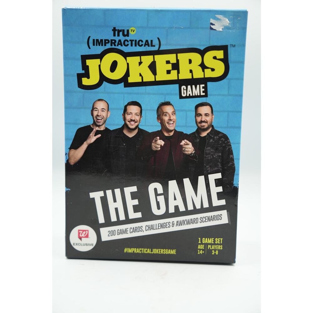 Impractical Jokers The Game Walgreens‎ Exclusive Party Challenge Cards Set